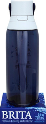 BRITA Premium BPA Free Filtering Water Bottle with 1 Filter 26 oz
