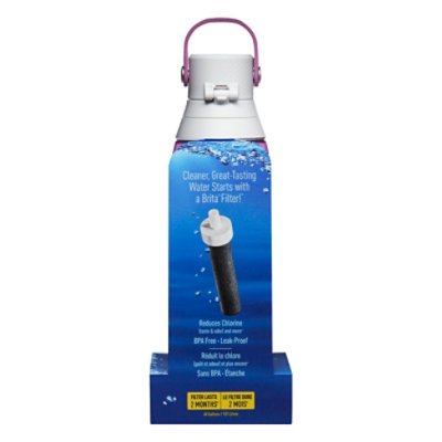 Brita Premium Hard Sided Water Bottle Orchid 26 Oz - Each - Image 1
