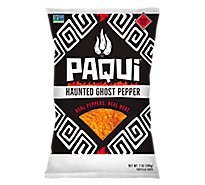 PAQUI Tortilla Chips Haunted Ghost Pepper - 7 Oz
