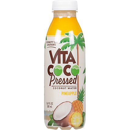 Vita Coco Pressed Coconut Water Pineapple - 16.9 Fl. Oz. - Image 2