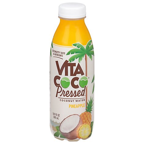 Vita Coco Pressed Coconut Water Pineapple - 16.9 Fl. Oz.