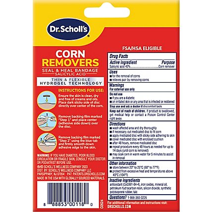 Dr Scholls Duragel Corn Remover - 6 Count - Image 5