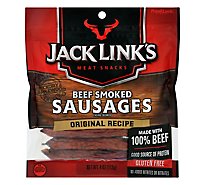 Jack Links Smoked Beef Original Sausage - 4 Oz
