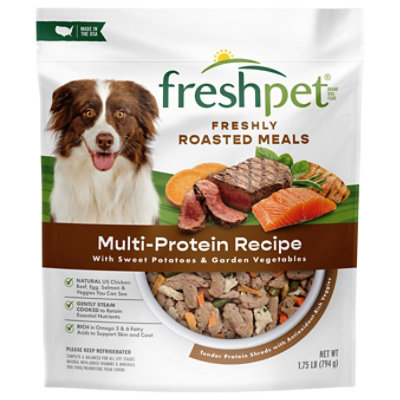 Freshpet Healthy Natural Dog Food Fresh Multi Protein Recipe 1.75 Lb safeway