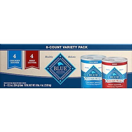 Blue Hr Variety Pack Chicken And Beef - 8-12.5 Oz - Image 2