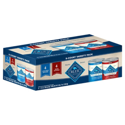 Blue Hr Variety Pack Chicken And Beef - 8-12.5 Oz
