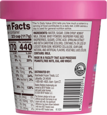 Baskin-Robbins Wild N Reckless Sherbet - 14 Fl. Oz. - Image 4