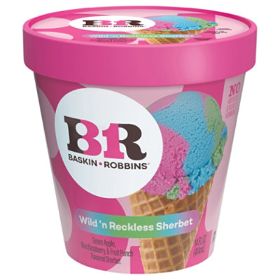 Baskin-Robbins Wild N Reckless Sherbet - 14 Fl. Oz. - Image 1