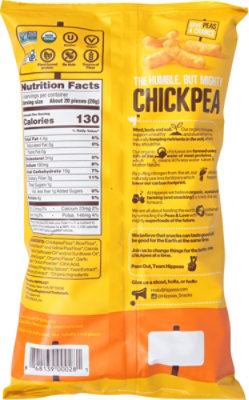 Hippeas Organic Chickpea Puffs Nacho Vibes - 4 Oz - Image 6