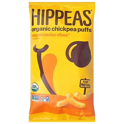 Hippeas Organic Chickpea Puffs Nacho Vibes - 4 Oz - Image 2