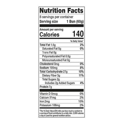 Franz Hamburger Buns Wheat 8 Count - 17 Oz - Image 3