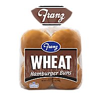 Franz Hamburger Buns Wheat 8 Count - 17 Oz