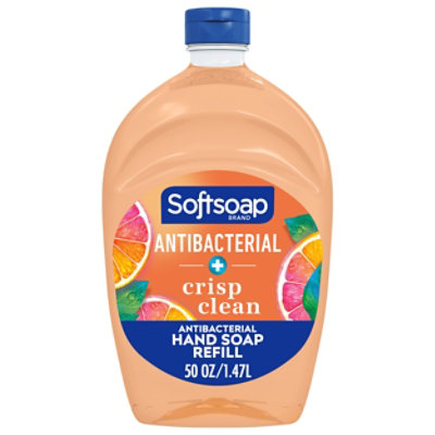 Softsoap Antibacterial Liquid Hand Soap Refill Crisp Clean - 50 Fl. Oz. - Image 1