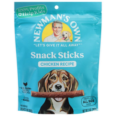 Newmans Own Chicken Snack Sticks Dog Treats - 5 Oz