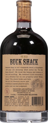 Buck Shack Bourbon Barrel Cabernet Sauvignon - 750 Ml - Image 4