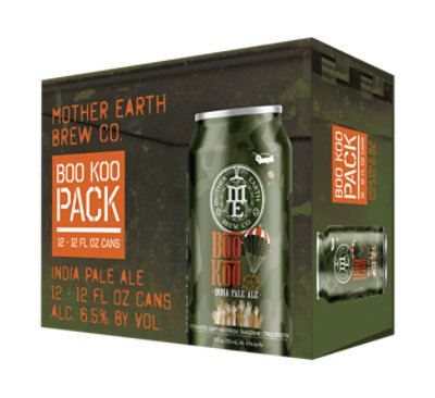 Mother Earth Boo Koo Ipa In Cans - 12-12 Fl. Oz. - Image 1