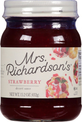 Mrs. Richardsons Strawberry Topping - 15.5 Oz - Image 2