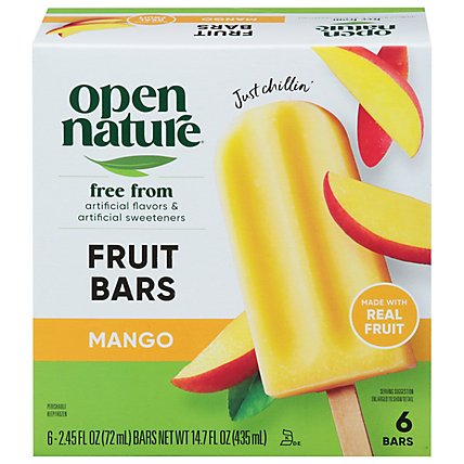 O Organics Fruit Bar Mango - 6-2.45 Fl. Oz. - Image 2