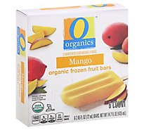 O Organics Fruit Bar Mango - 6-2.45 Fl. Oz.
