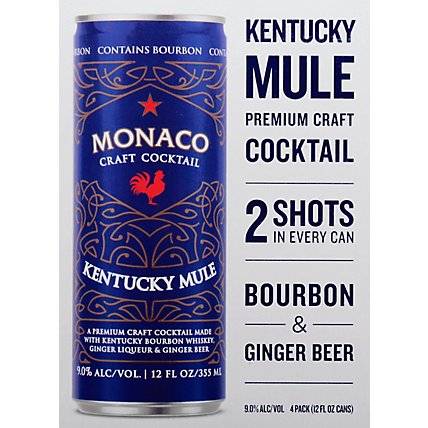 Monaco Kentucky Mule 4pk - 4-12 Fl. Oz. - Image 3