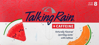 Talking Rain Sparkling Water Melon - 96 Fl. Oz.