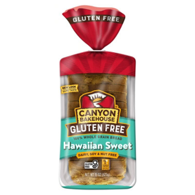 Canyon Bakehouse Hawaiian Sweet Gluten Free Whole Grain Sandwich Bread - 15 Oz - Image 1