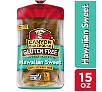Canyon Bakehouse Hawaiian Sweet Gluten Free Whole Grain Sandwich Bread Fresh - 15 Oz
