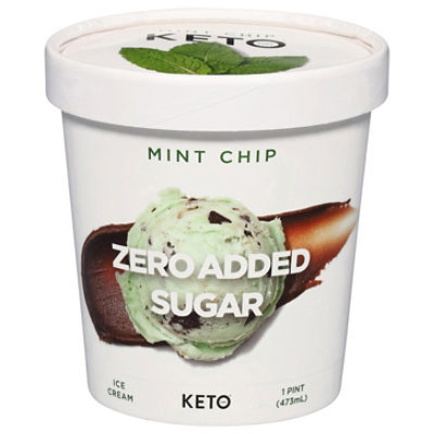 Keto Pint Mint Chip Ice Cream Pint - 473 Ml - Image 3