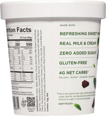 Keto Pint Mint Chip Ice Cream Pint - 473 Ml - Image 6