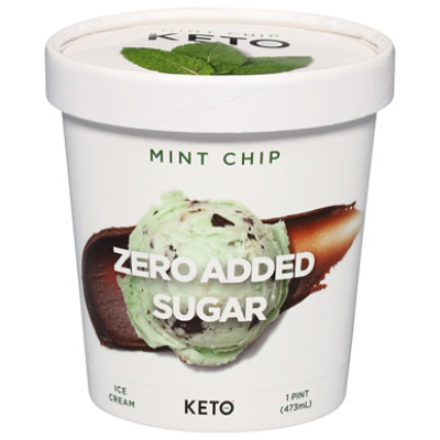 Keto Pint Ice Cream Mint Chip 1 Pint - 473 Ml