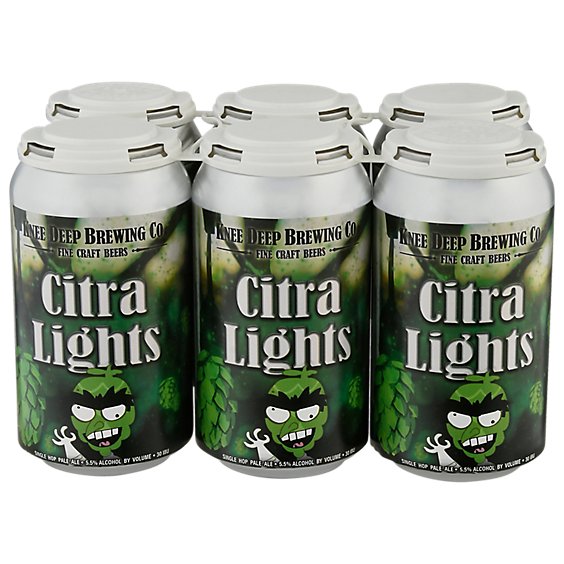 Knee Deep Citra Lights Pale Ale In Cans - 6-12 Fl. Oz.