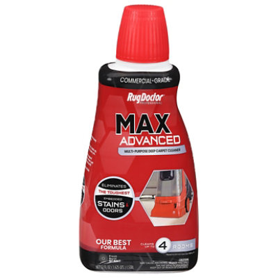 Rug Doctor Max Advanced Deep Carpet Cleaner, Multi-Purpose, Fresh Burst Scent - 52 fl oz