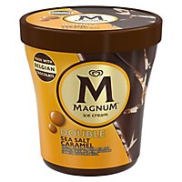 Magnum Double Sea Salt Caramel Ice Cream Tub - 14.8 Oz - Image 3