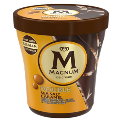 Magnum Double Sea Salt Caramel Ice Cream Tub - 14.8 Oz - Image 2