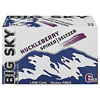 Big Sky Spiked Seltzer Huckleberry In Cans - 6-12 Fl. Oz. - Image 3