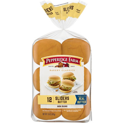 Pepperidge Farm Bakery Classics Butter Slider Buns - 15 Oz - Image 1