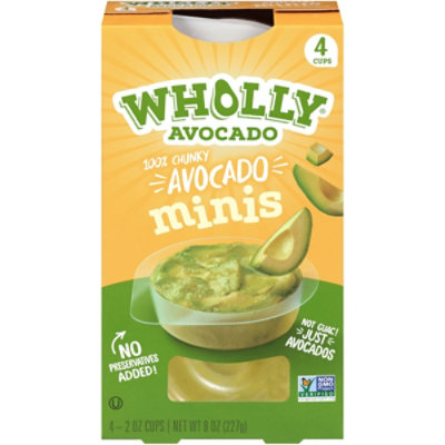 Wholly Avocado Mini Guacamole Chunky - 8 Oz - Image 3