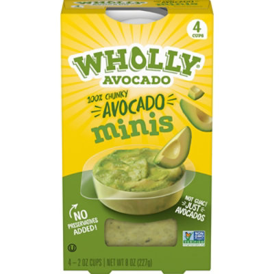 Wholly Avocado Mini Guacamole Chunky - 8 Oz - Image 2