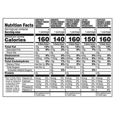 Frito Lay Summer Favorites Varity Pack Box - 18 Count - Image 4