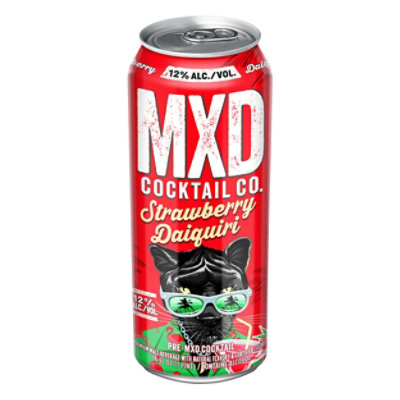 MXD Cocktail Strawberry Daiquiri Cans - 16 Fl. Oz. - Image 3