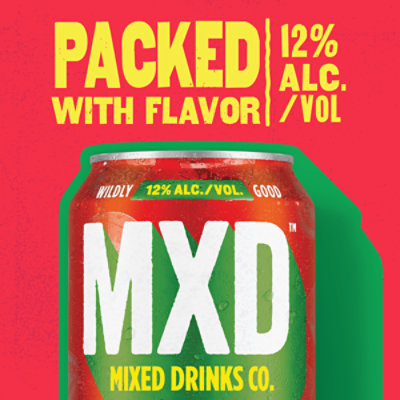 MXD Cocktail Strawberry Daiquiri Cans - 16 Fl. Oz. - Image 4