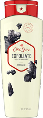 Old Spice Body Wash Exfoliate With Charcoal Scent - 16 Fl. Oz. - Image 2