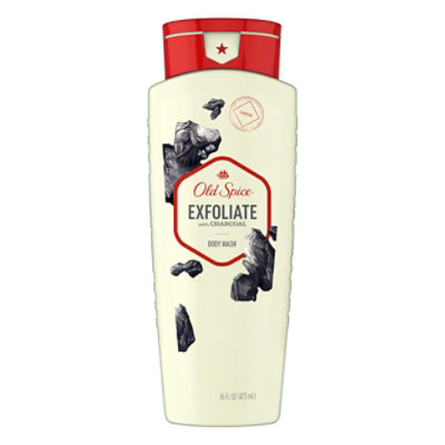 Old Spice Body Wash Exfoliate With Charcoal Scent - 16 Fl. Oz. - Image 1