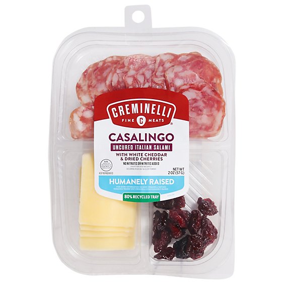 Creminelli Cheddar & Cherries Casalingo - 2 Oz