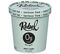Rebel Ice Ice Cream Mint Chip - Pint