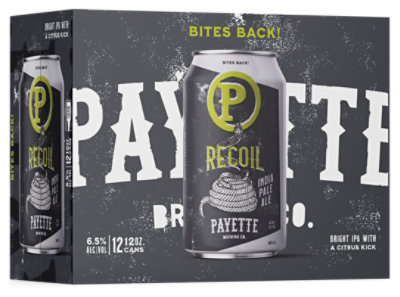 Payette Recoil Ipa In Cans - 12-12 Fl. Oz.