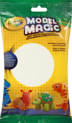 Crayola Model Magic Pouch White - 4 Oz - Image 2