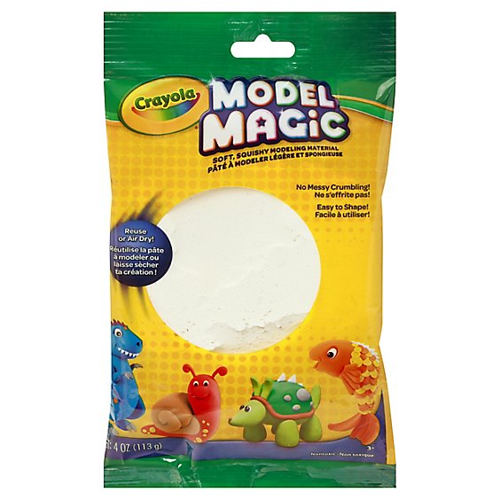 Crayola Model Magic Pouch White - 4 Oz