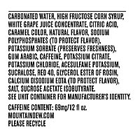 Mtn Dew Kickstart Flavored Sparkling Juice Beverage Black Cherry - 72 Fl. Oz. - Image 5