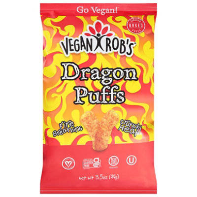 Veganrobs Puffs Dragon - 3.5 Oz